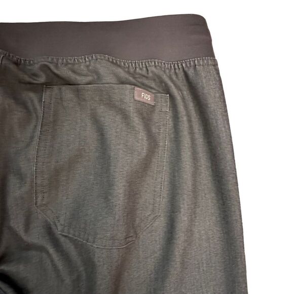 FIGS-Women's Livingston Basic Scrub Pants ~ Yoga Waistband, 2 Pockets ~ size Lg - Picture 6 of 13